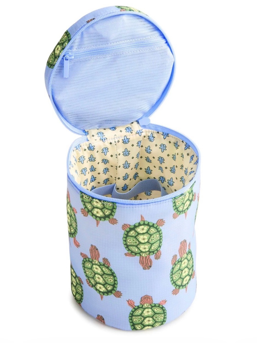 NWT Vera Bradley Upright Organizer in Ripstop , All Over Turtle Print